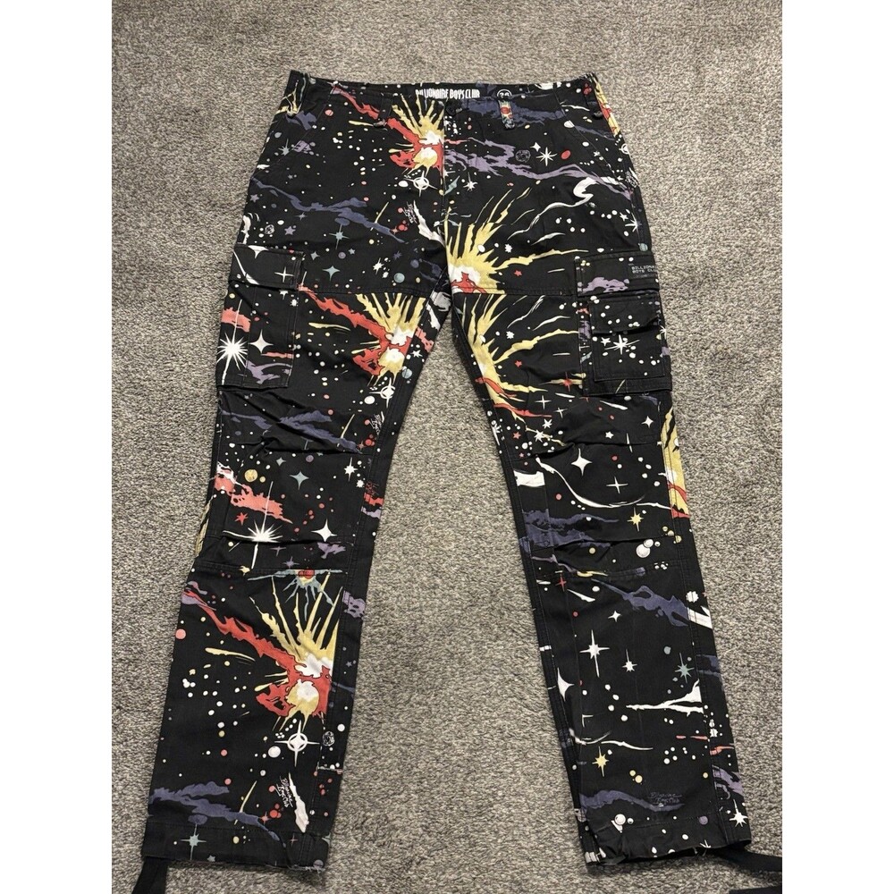 Billionaire‎ Boys Club Expllode Pant Cargo Crazy Black Pants Size 36
